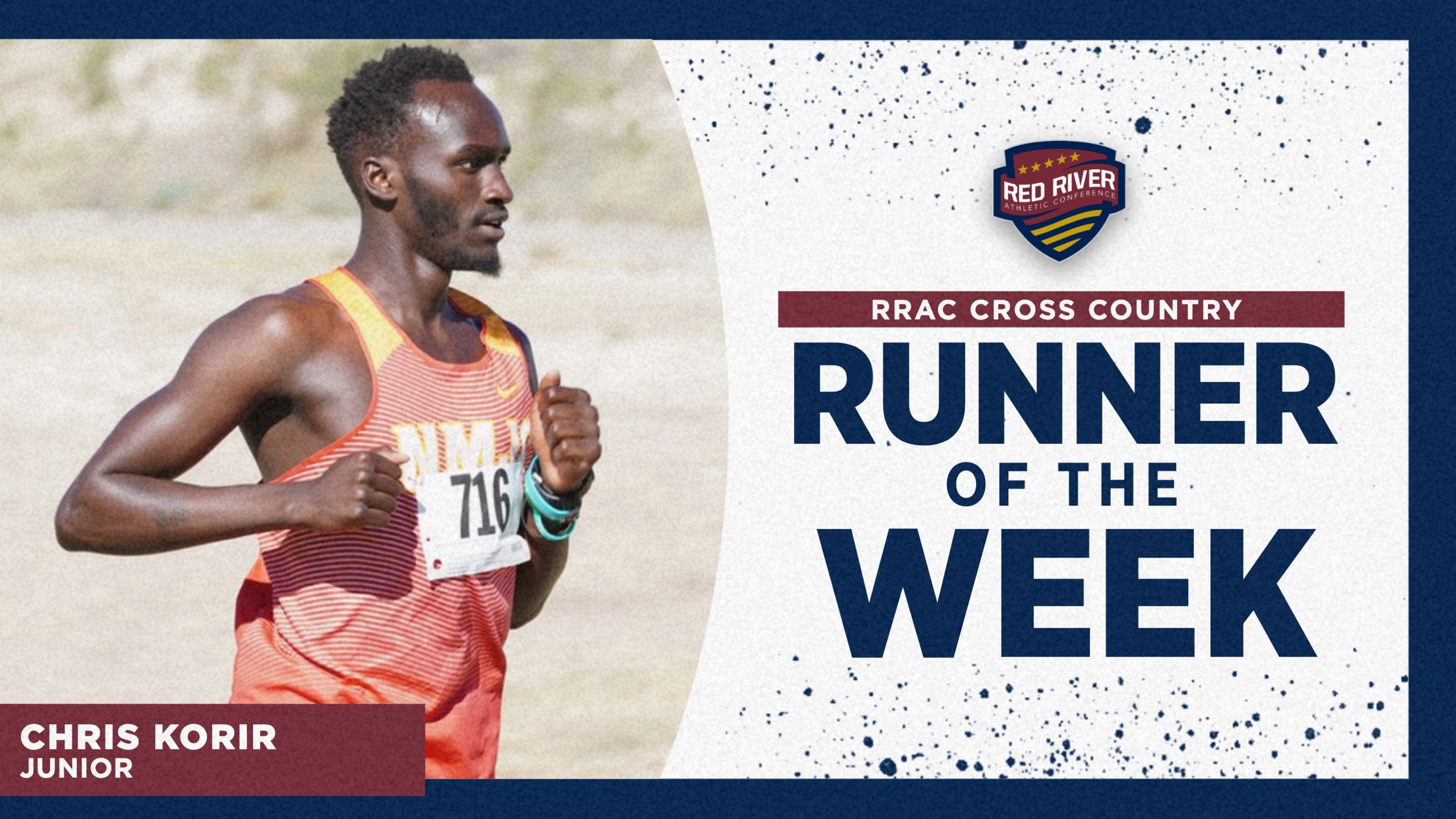 Korir makes fast impact, named RRAC Runner of the Week