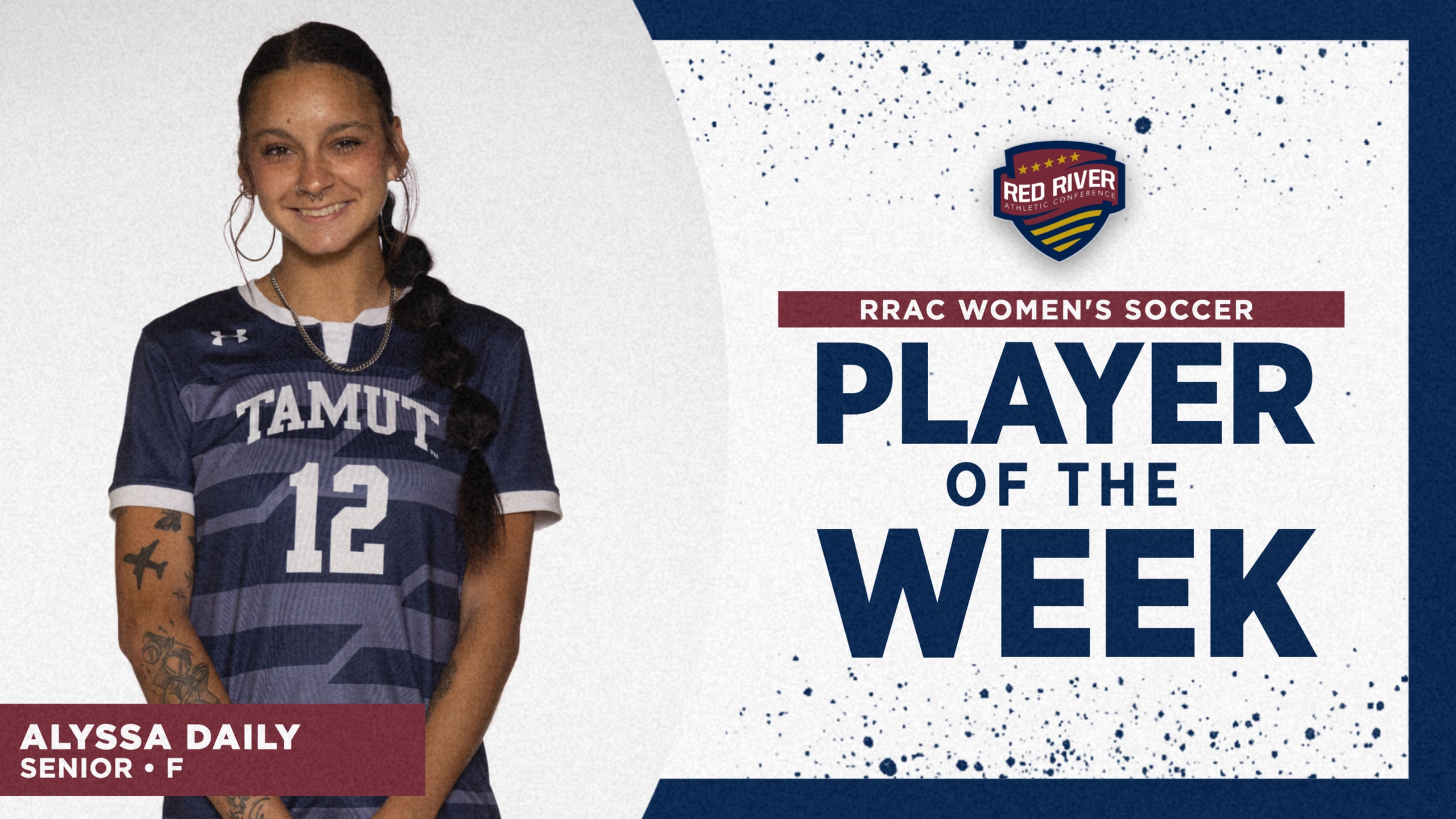 Daily earns RRAC Offensive Player of the Week following five-goal game